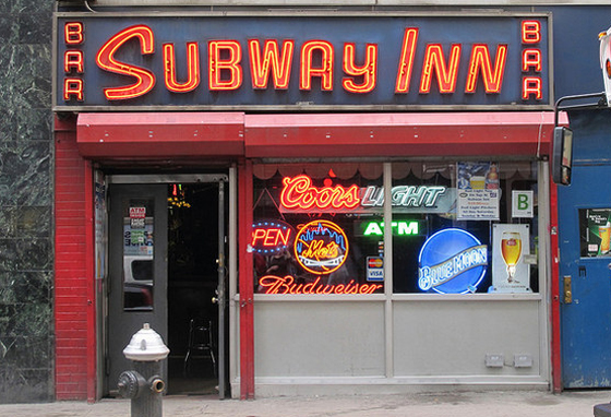 The Subway Inn – opened 1937, it has relocated to 2nd Ave (taking the sign too, I hope)
