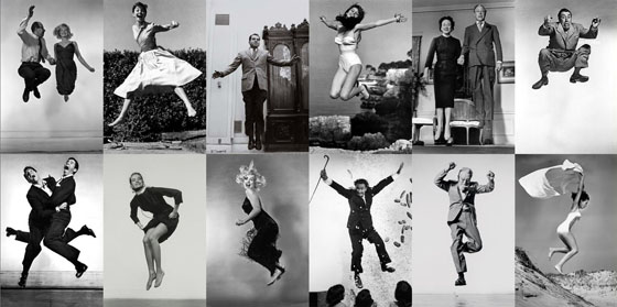 Philippe Halsman, Jump series, 1950s