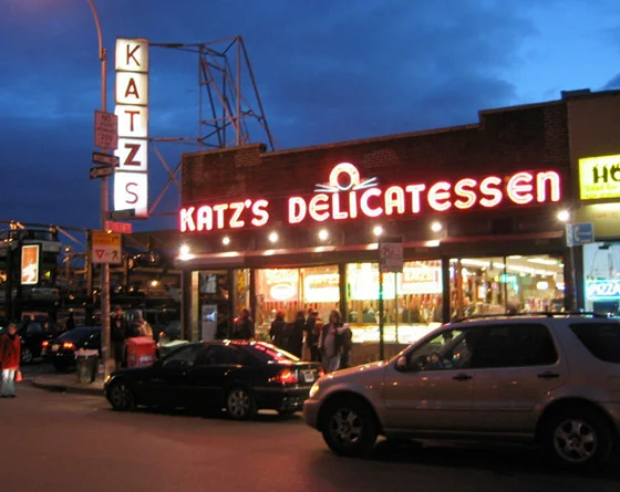 KATZ’S DELICATESSEN – The infamous “I’ll have what she’s having” scene from “When Harry Met Sally” was shot at this deli that dates back to 1888.