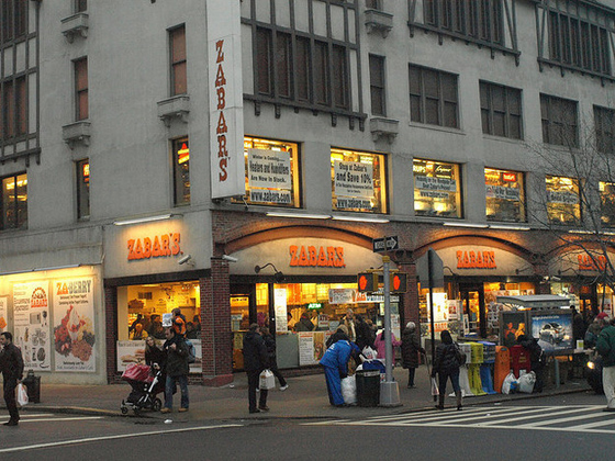 ZABAR’S – This family-operated Kosher grocery has been a fixture on the Upper West Side for over 80 years. This IS what makes New York, New York.