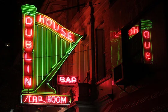 DUBLIN HOUSE – Another Upper West Side fixture, this neighborhood bar has a staff of grumpy, charming old bartenders. It predates Prohibition and looks it.