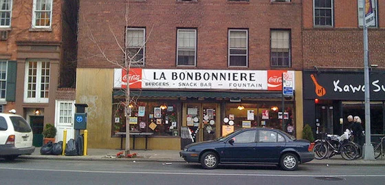 LA BONBONNIERE – Sounds fancy, but this diner in my hood is as real and greasy as it gets, especially in the West Village. It’s tiny, cheap and the food isn’t that great but if you want eggs or a burger, it’s GREAT hangover food.