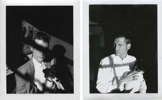 Trey & Spot, 1986. Photo, Mark Morrisroe