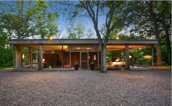 60s Oldies Porno Photos - REAL ESTATE PORNâ€“GLASS HOUSE EDITION: A 60s CLASSIC OUTSIDE CHICAGO FOR  $600K â€” Trey Speegle