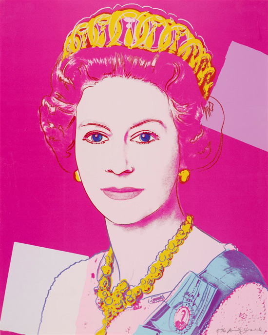 Andy Warhol, Queen Elizabeth II of the United Kingdom, 1985