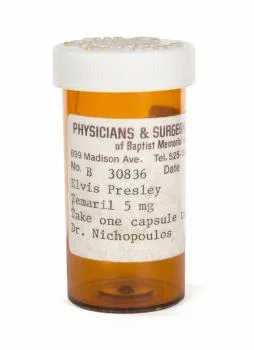 Elvis Presley Triavil Prescription Pill Bottle, EST, $4,000-6,000