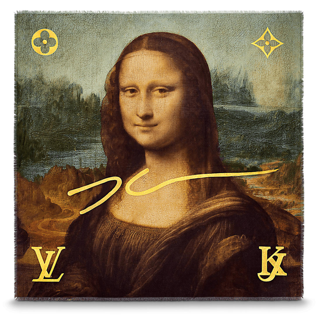 Jeff Koons puts the Mona Lisa on a Louis Vuitton bag