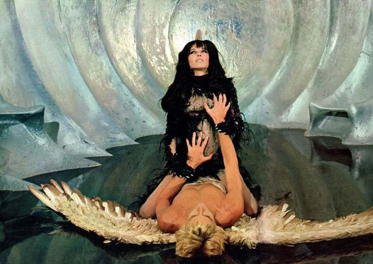 In "Barbarella", 1967