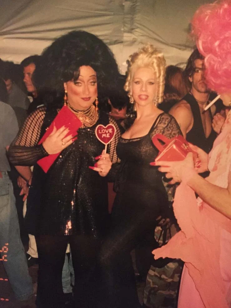 John Badum, Miami on NYE, 1992. Personal photo, Dianne Brill