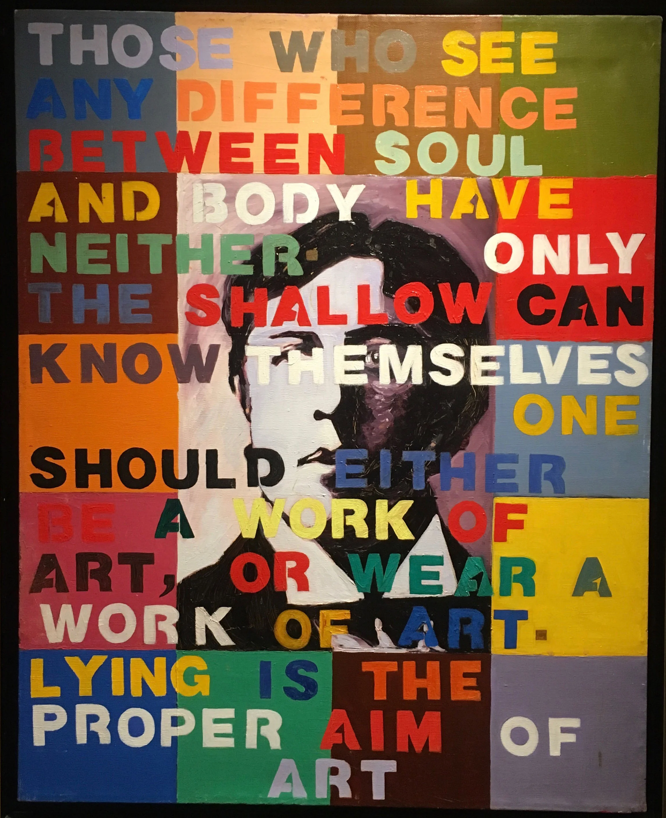 Adrian Milton, Those Who See Any Difference (Oscar Wilde) , 1996