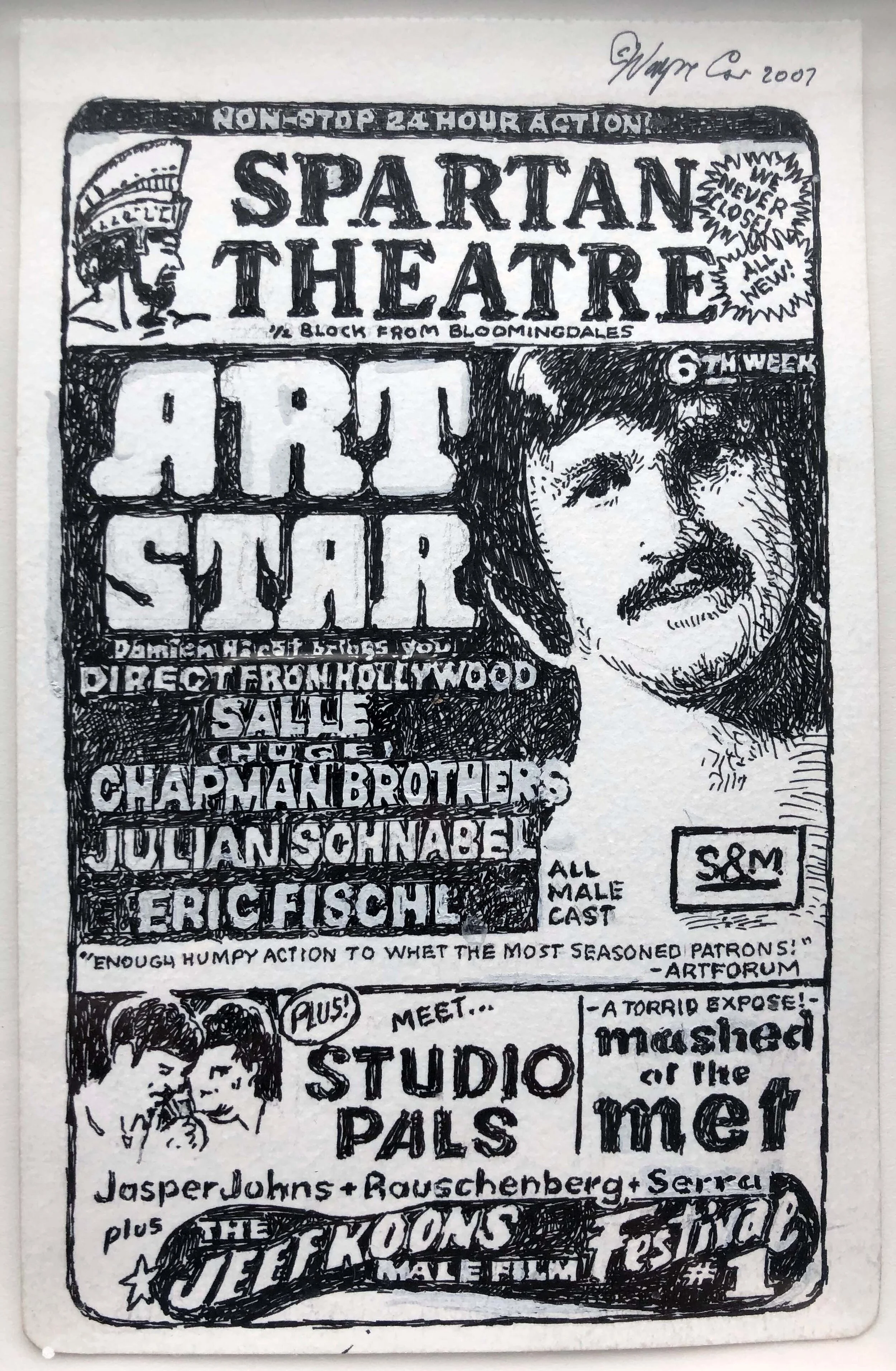 WAYNE COE, ART STAR, 2007