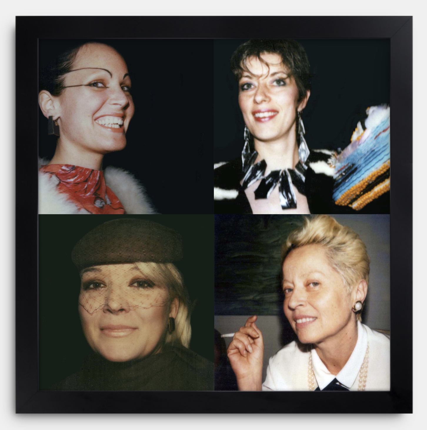 THE DEALERS, 80s Polaroid Collage, 2021