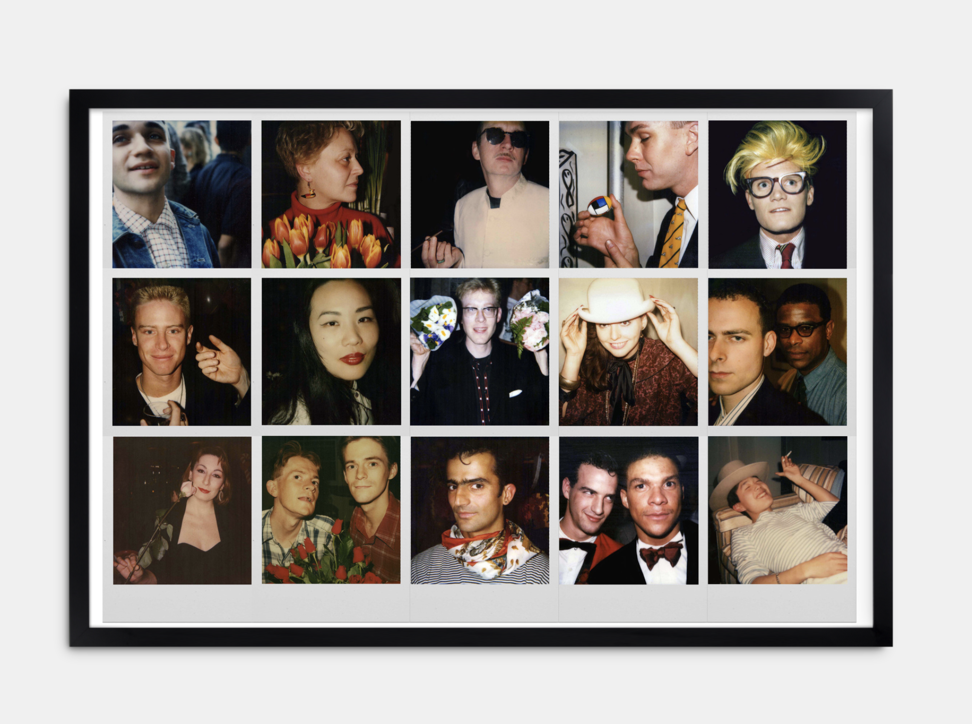 FUN FRIENDS, 80s Polaroid collage, 2021