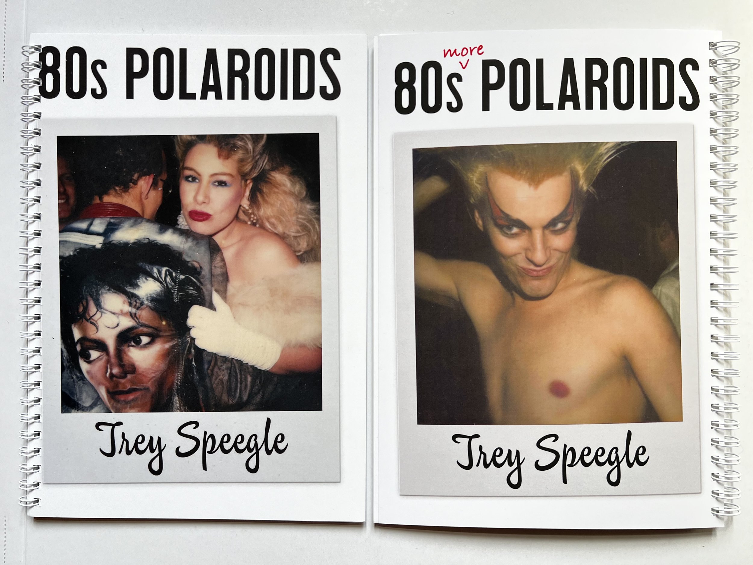 TREY SPEEGLE: 80s POLAROIDS Vol 1 & 2 books