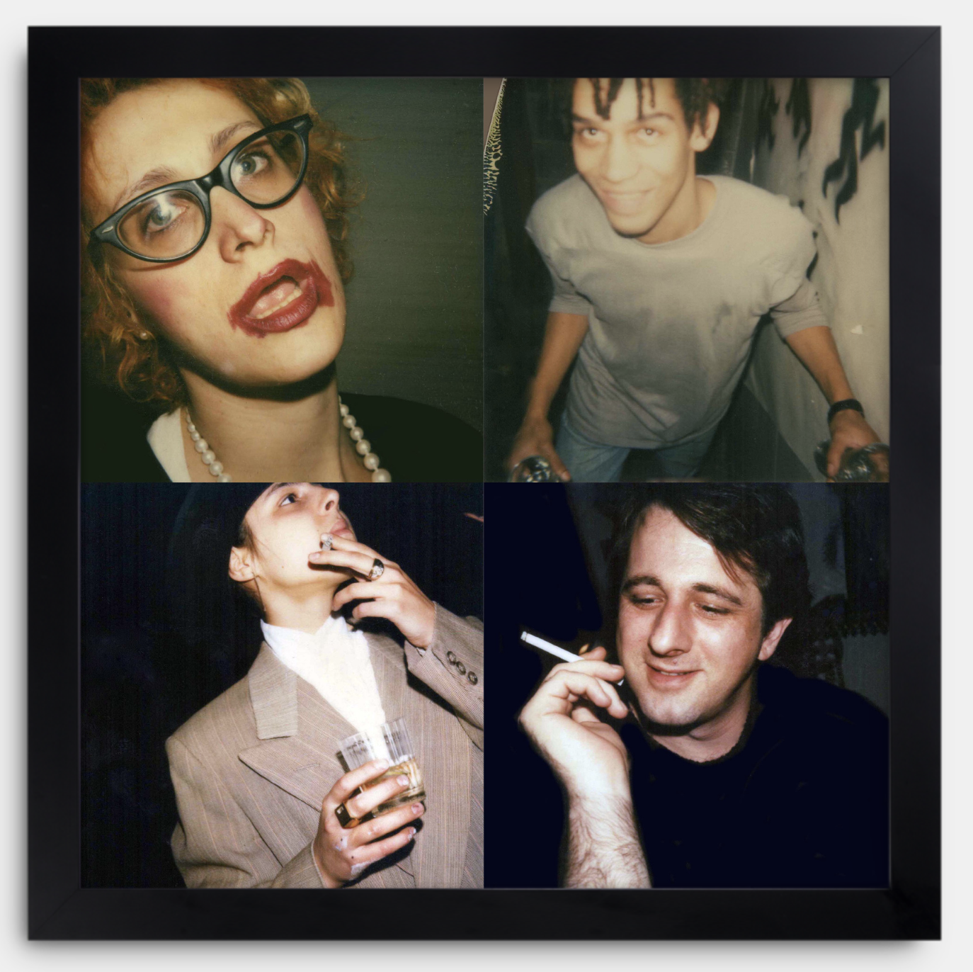 GONE, NOT FORGOTTEN, 80s Polaroid collage