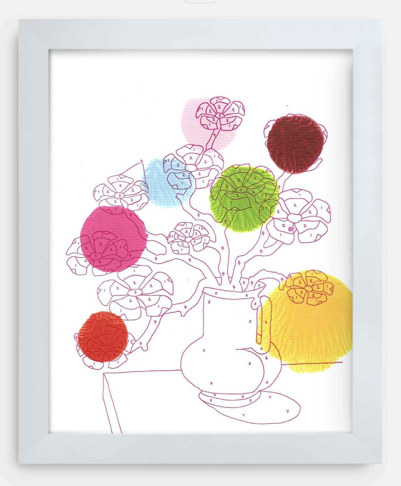 111 REASONS TO LOVE YOU framed print