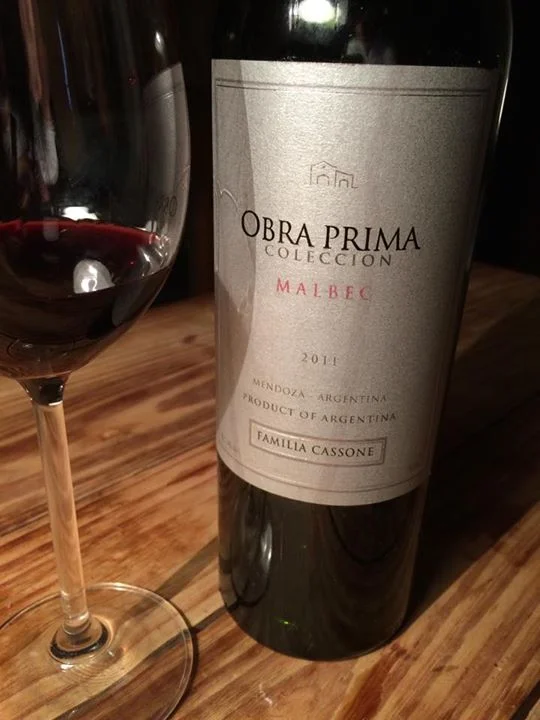 Obra Prima Colleccion Malbec 2011 from Familia Cassone