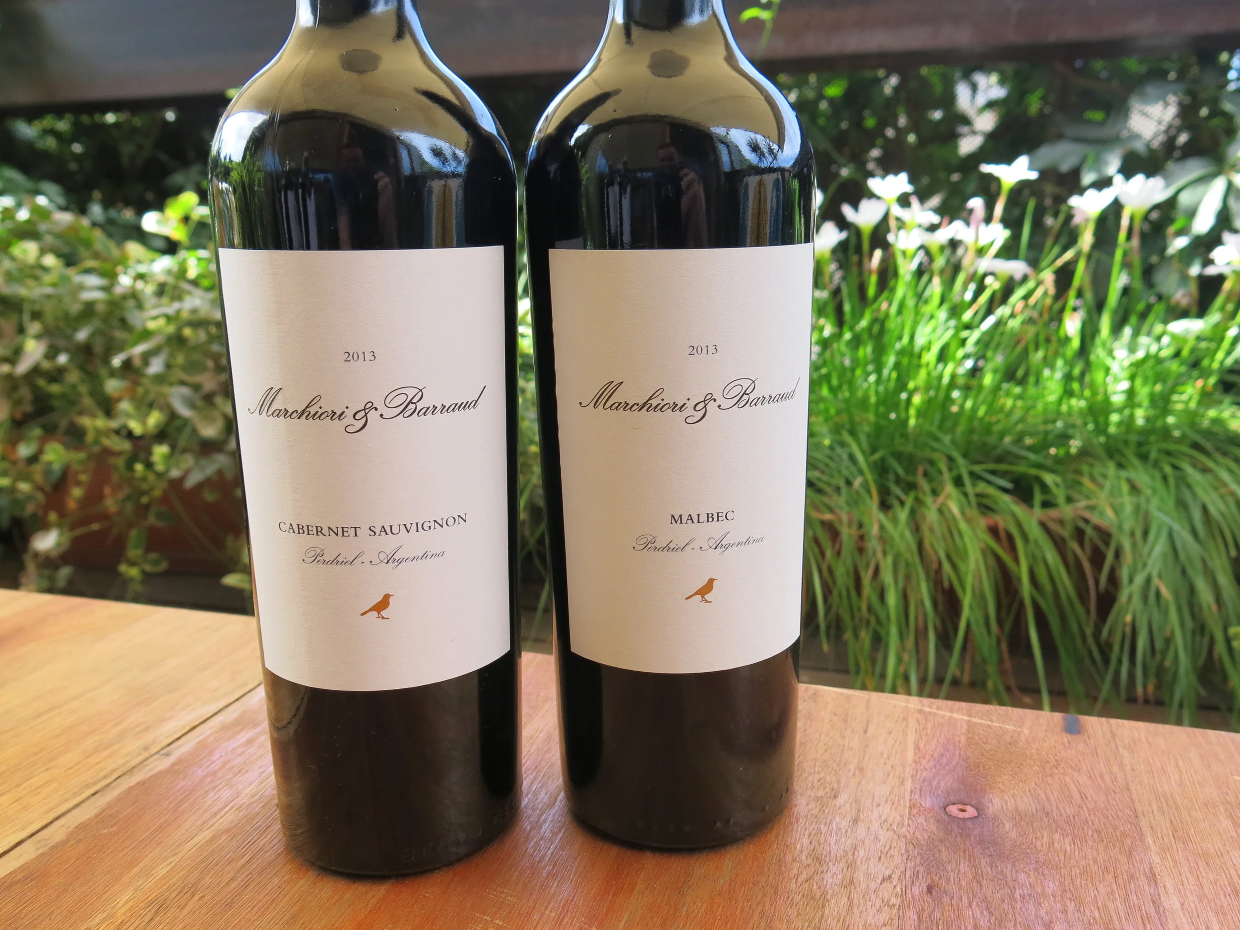 Marchiori & Barraud Mendoza 2013, a comparison between the Malbec vs Cabernet Sauvignon...