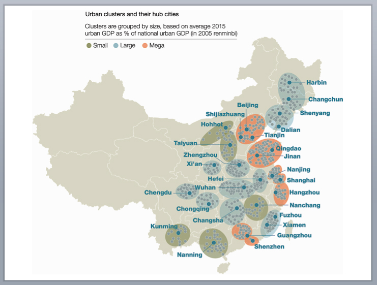 Graph 6 - China is a constellation of cluster cities