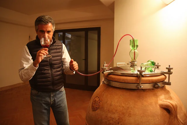 "Dino 2013", a Beautiful "Amphora" Wine By Chianti's Fontodi...