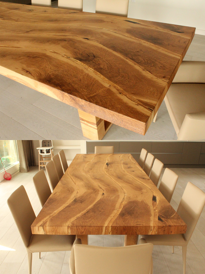 The finished result, dimensions 325cm x 120cm.
