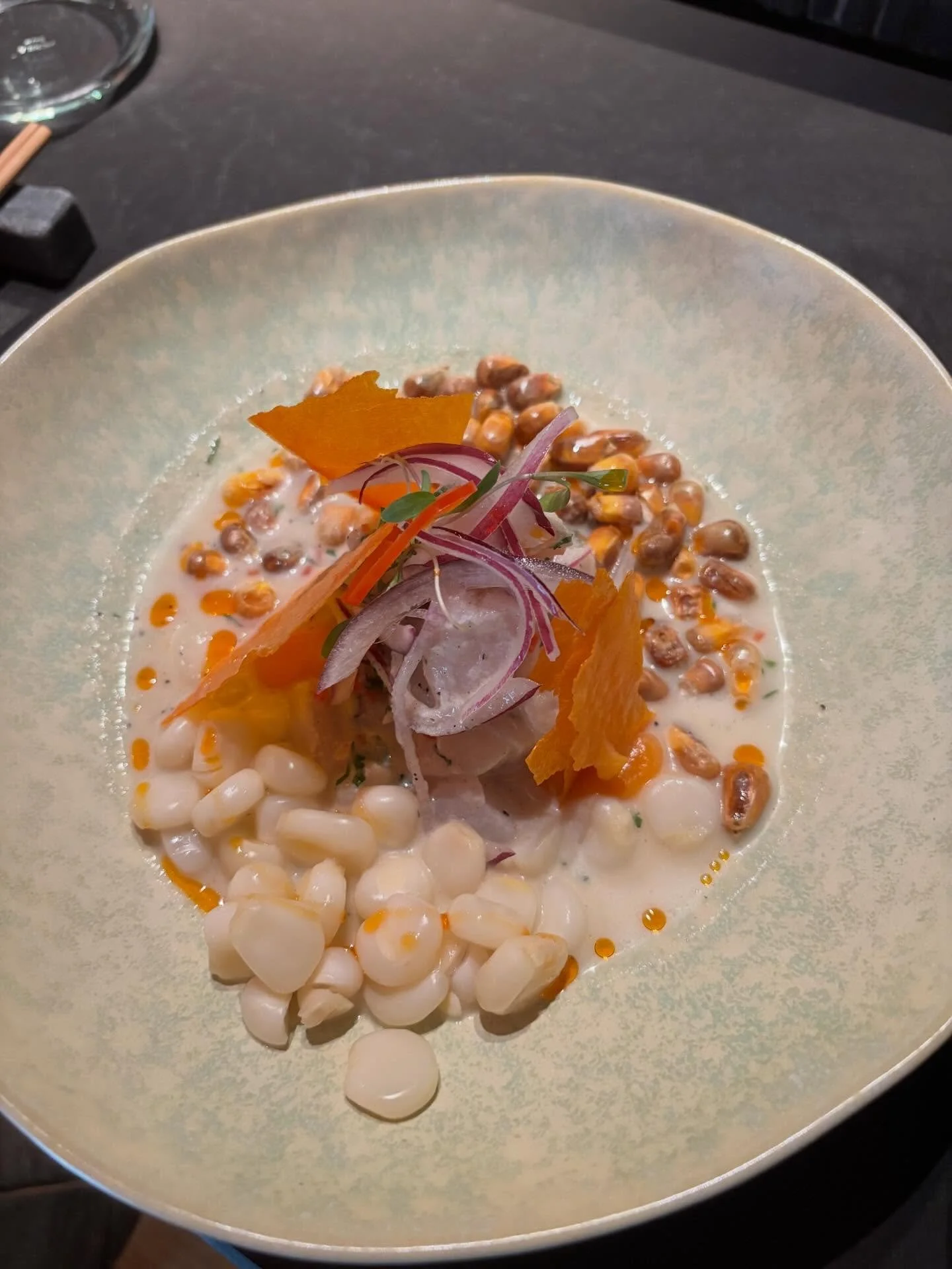 Nikkei cuisine in Madrid. Tranquil hidden spot. #madrid #nikkeispain #let&rsquo;sgobeyondtheexpected #foodspain #eatspain2026