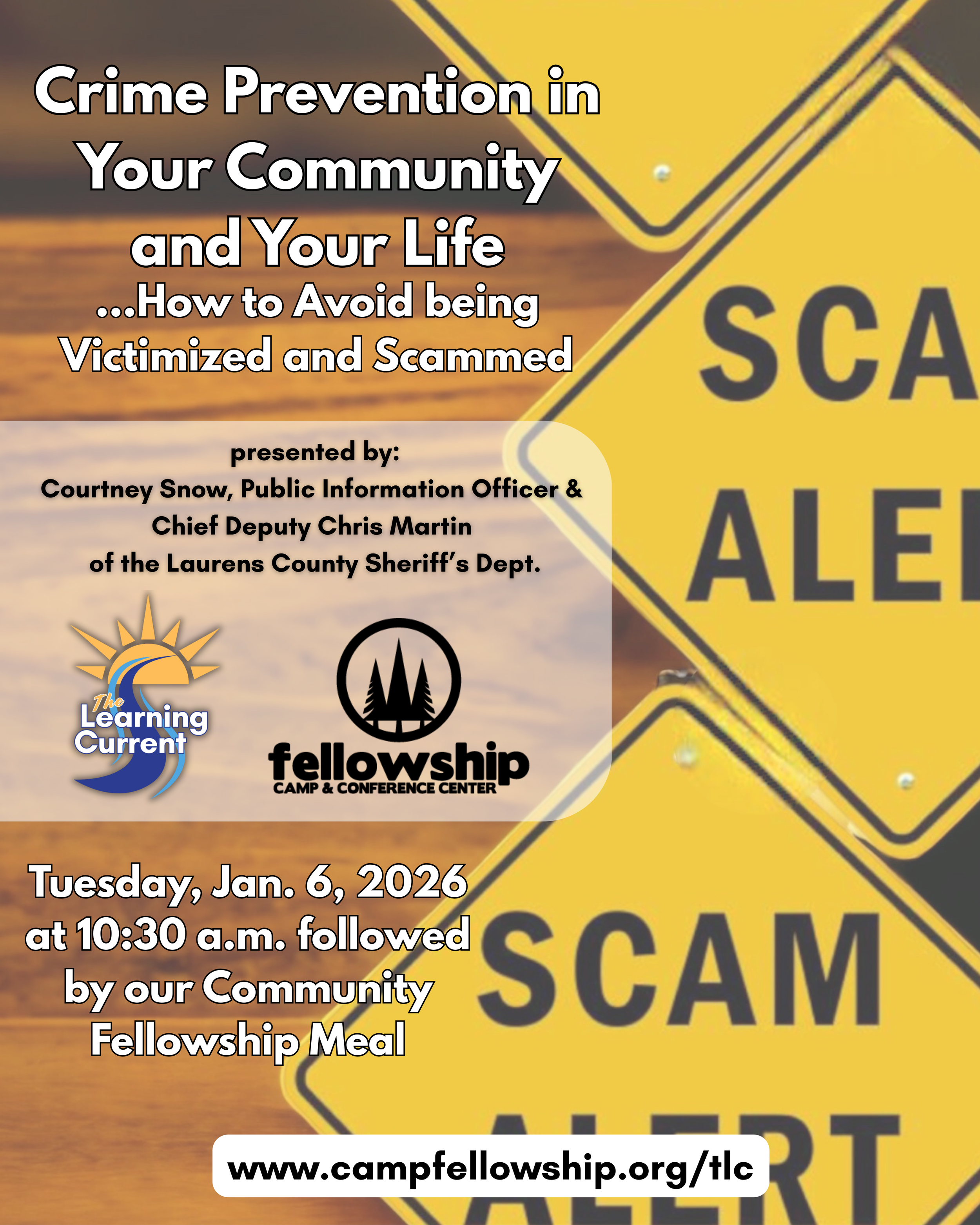 TLC - Community Crime and Scam Prevention
