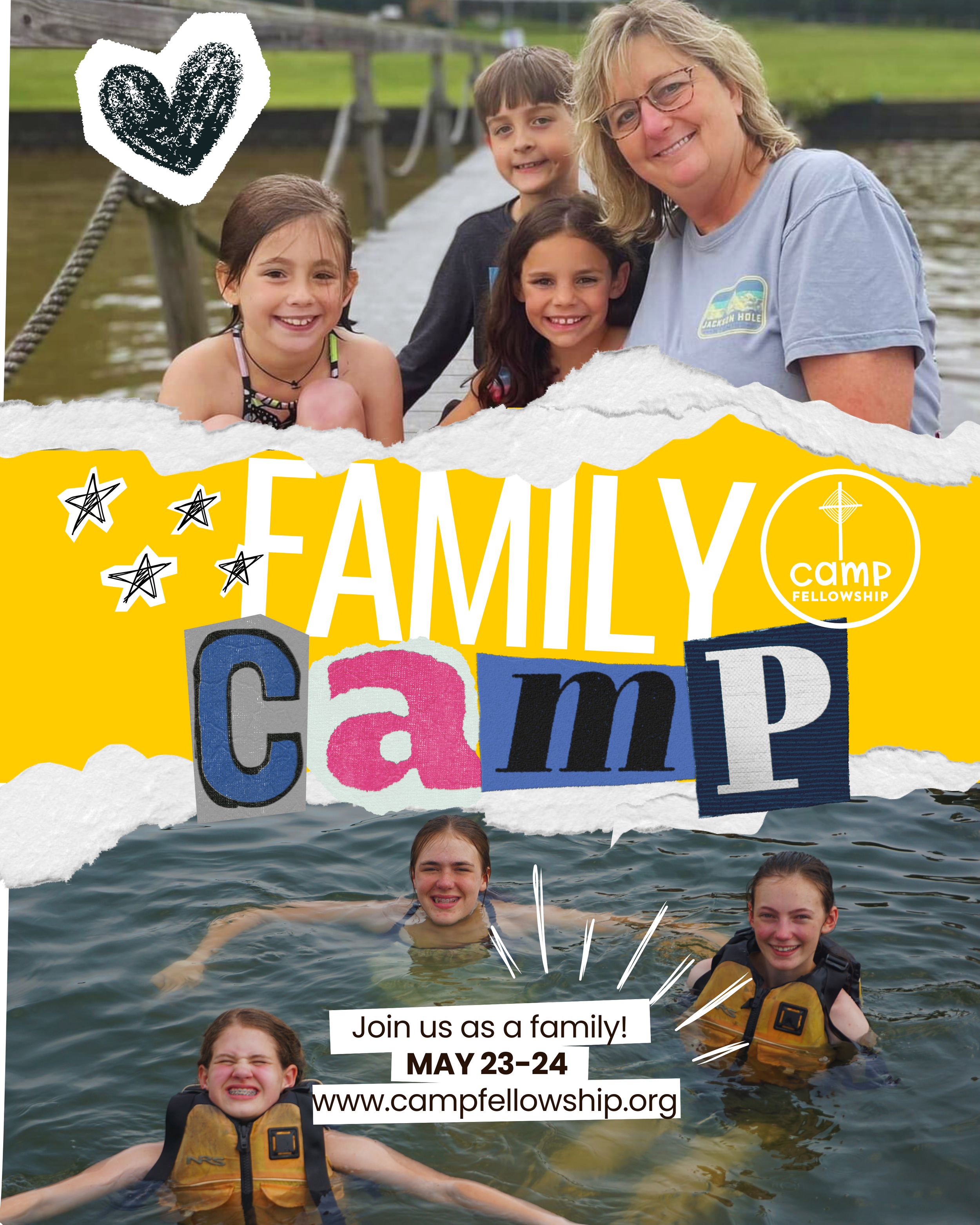 Family Camp May 23-24! 