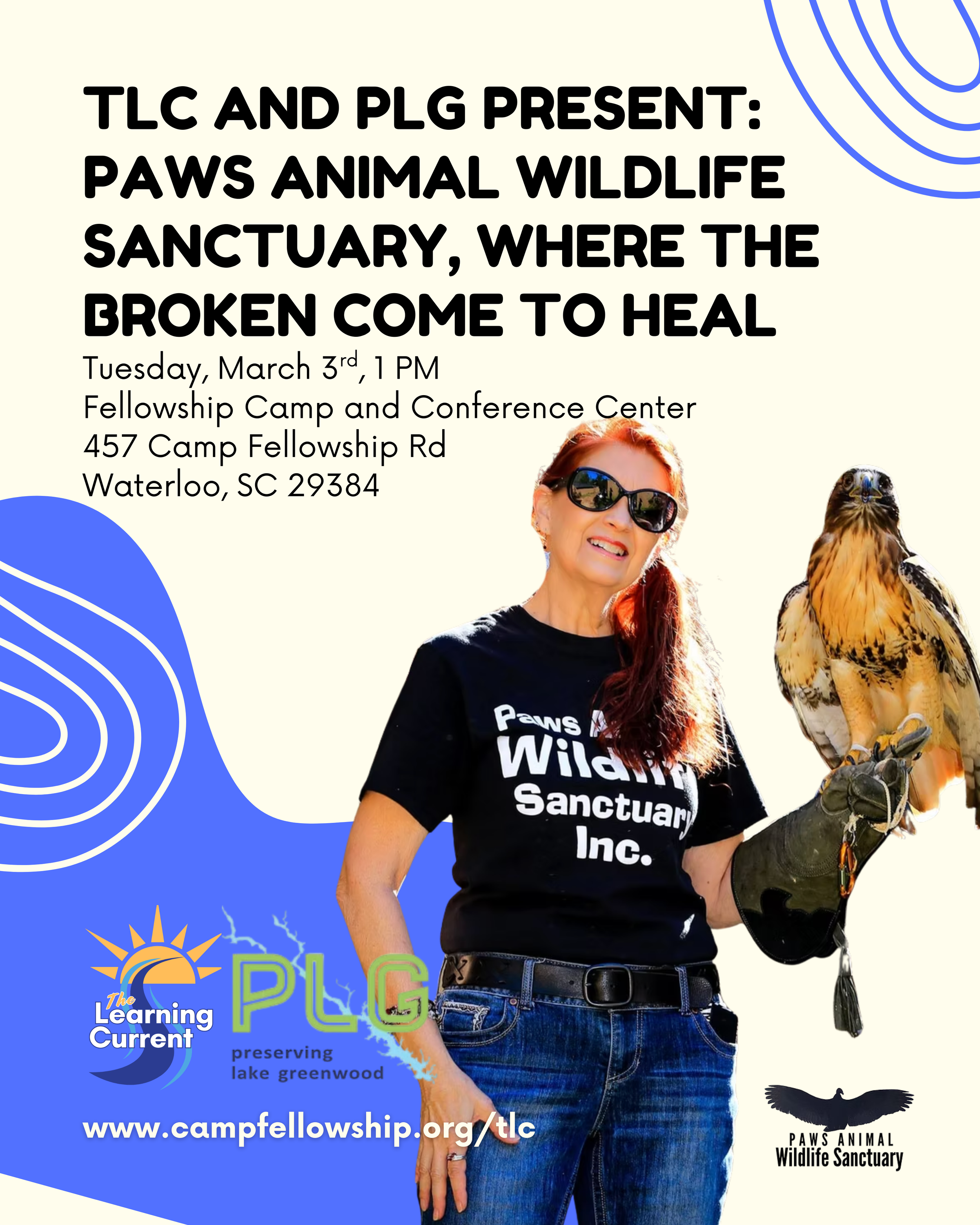 TLC with Preserving Lake Greenwood: PAWS Presentation 