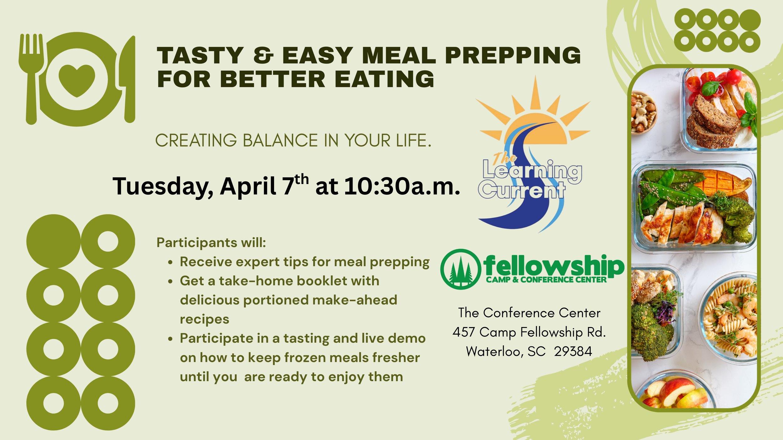 TLC: Tasty &amp; Easy Meal Prepping