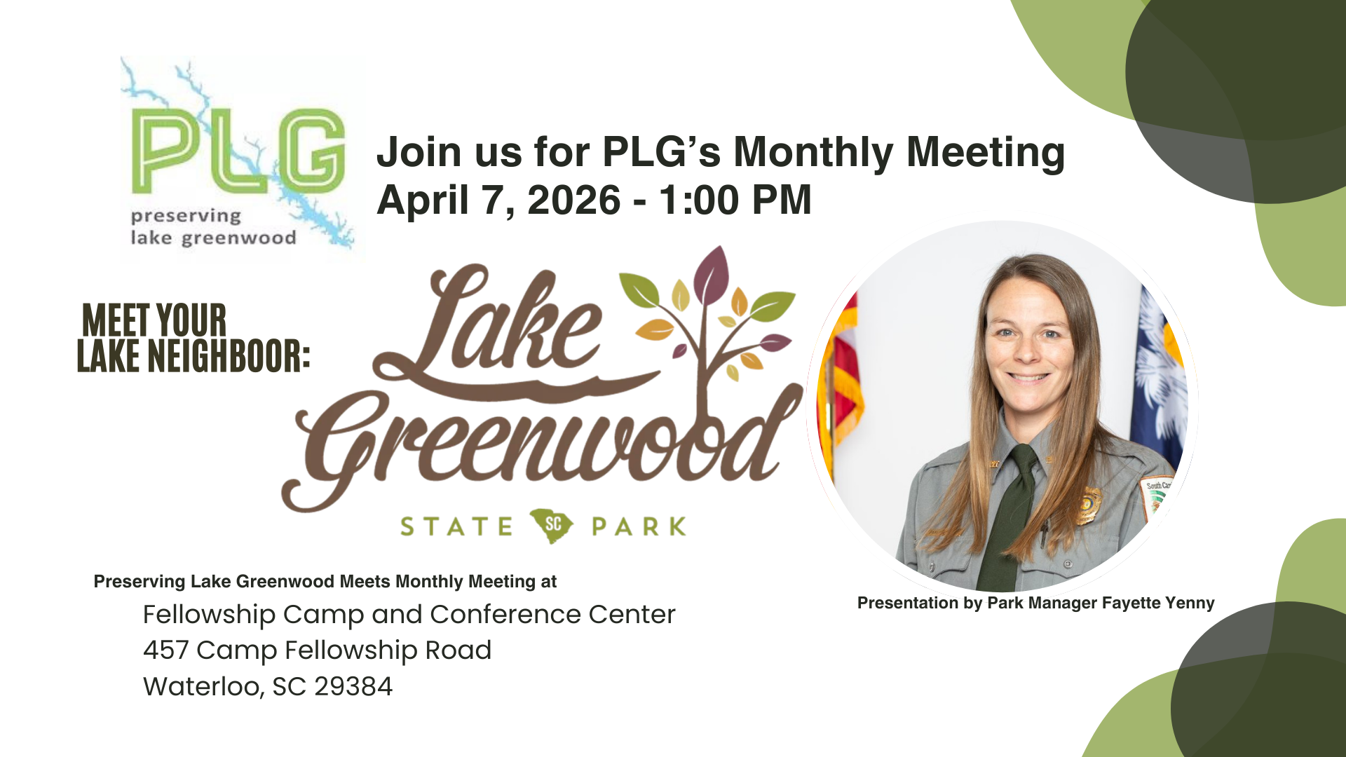 Meet Your Neighbor: Lake Greenwood State Park