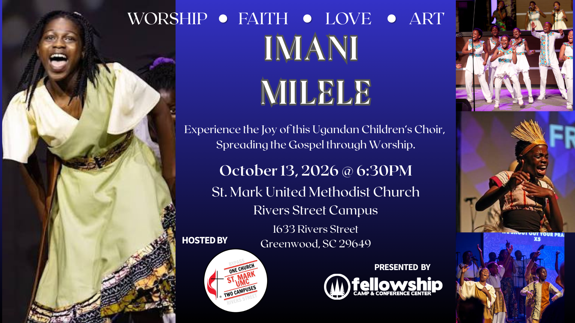 Imani Milele - Live in Greenwood, SC