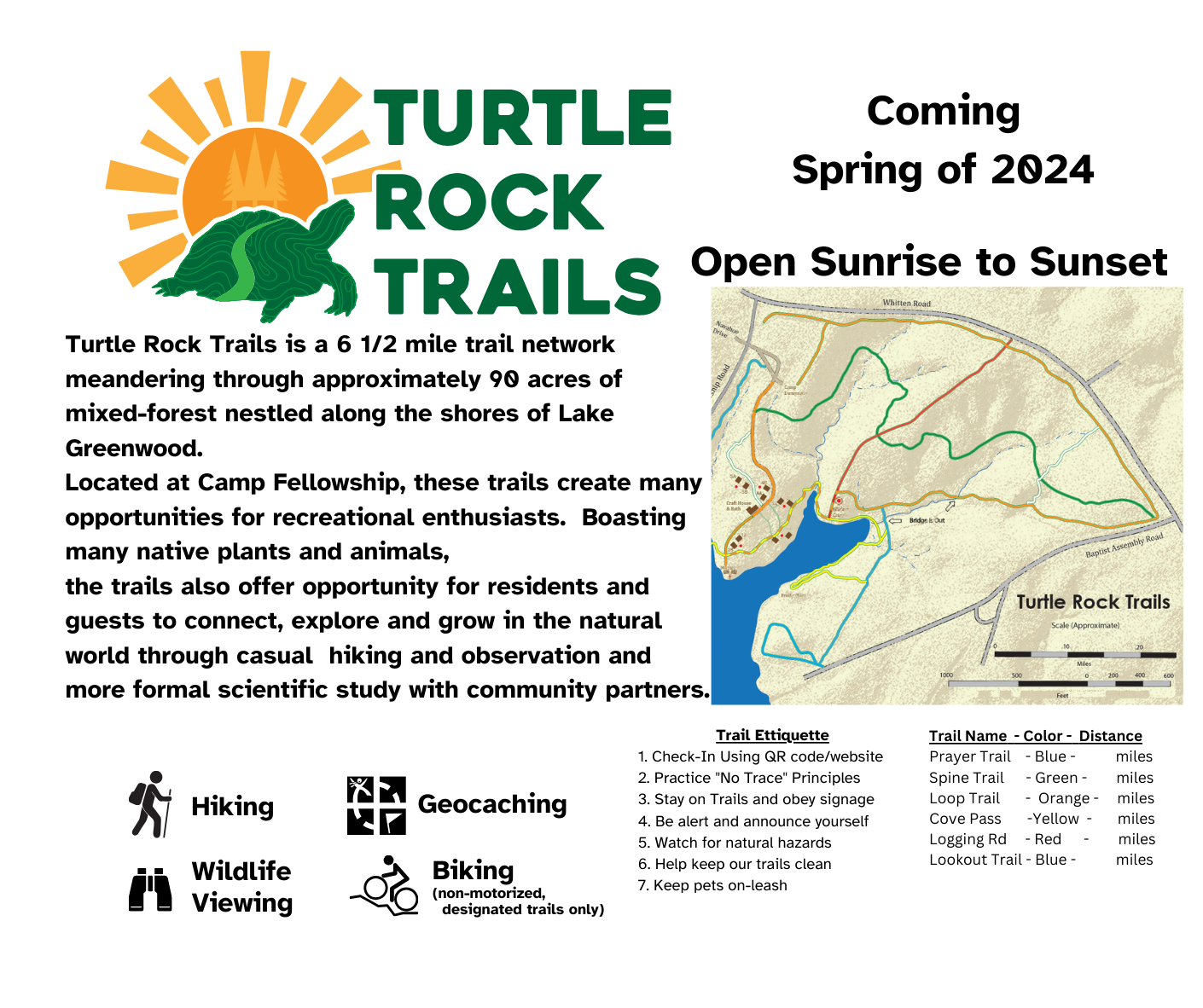 Turtle Rock Trails — Fellowship Camp and Conference Center