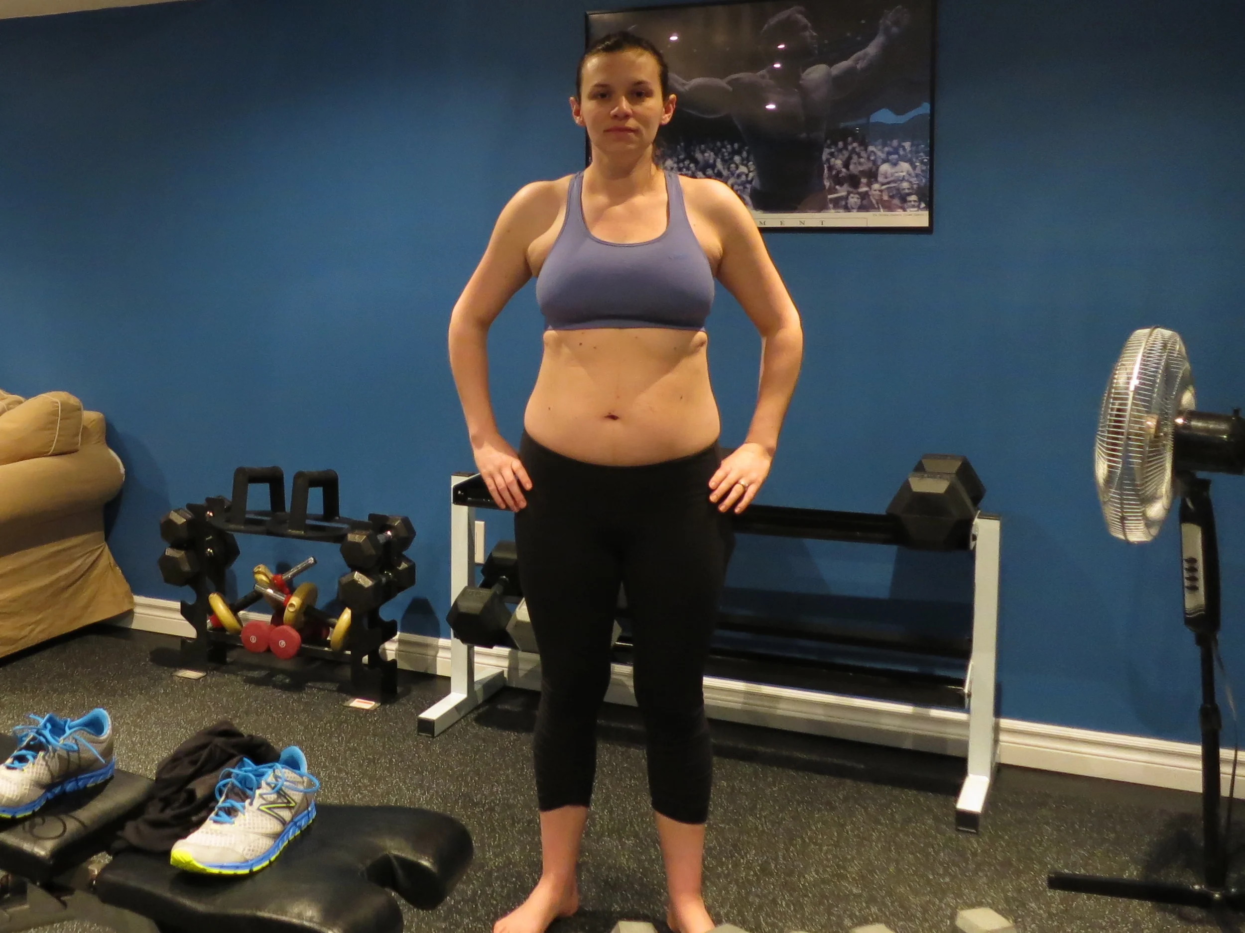 Day 1 - 161 lbs.