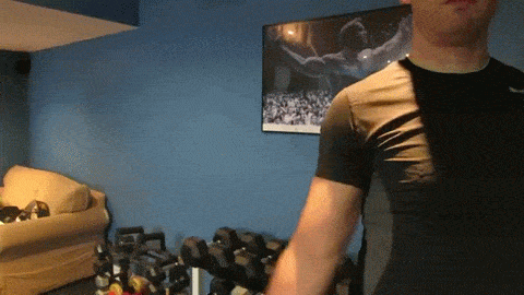Abduct when arm is externally rotated