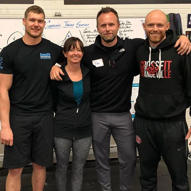 Had an awesome weekend at the CrossFit Gymnastics seminar @cfgymnastics #crossfit #gymnastics #gymnasty #learn #improve #grow #educate