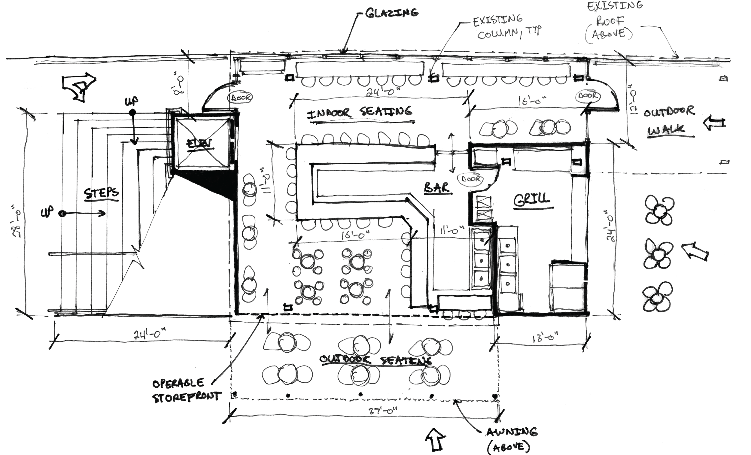 sketch – restaurant 1f