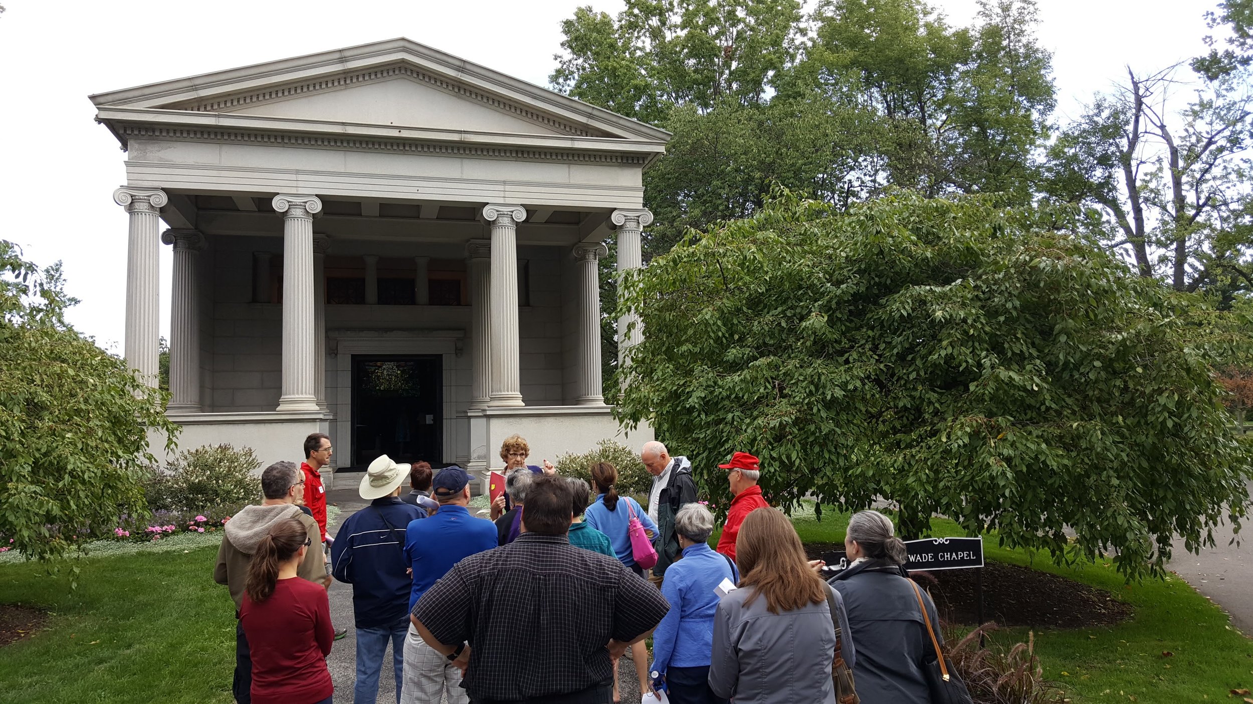 Outside Wade Chapel