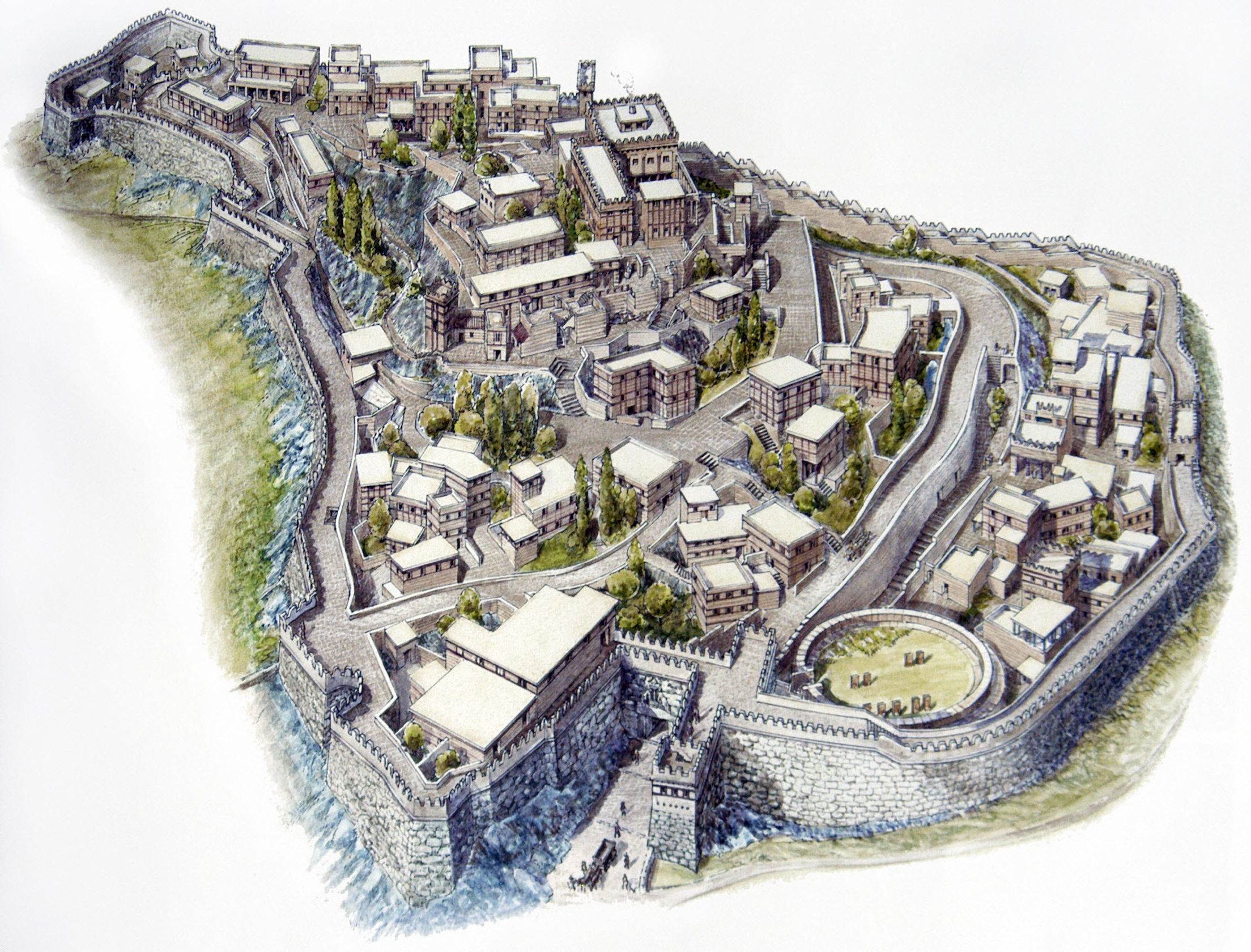 Citadel at Mycenae 13th Century BC