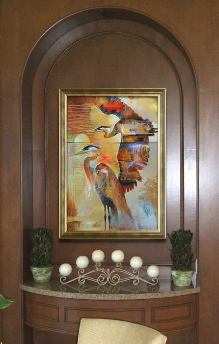 Abstract Modern Painting - Artist Tim Parker - Naples FL