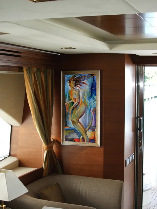 Abstract Modern Painting - Artist Tim Parker - Naples FL