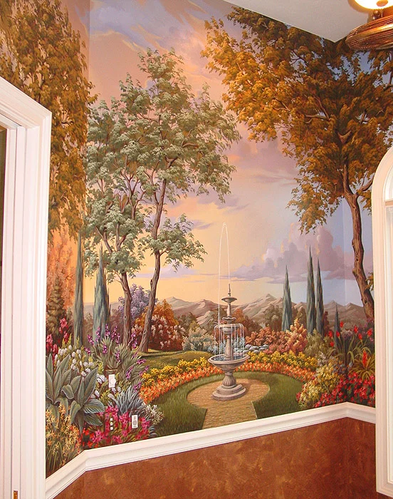 Mural Painting - Artist Tim Parker - Naples FL