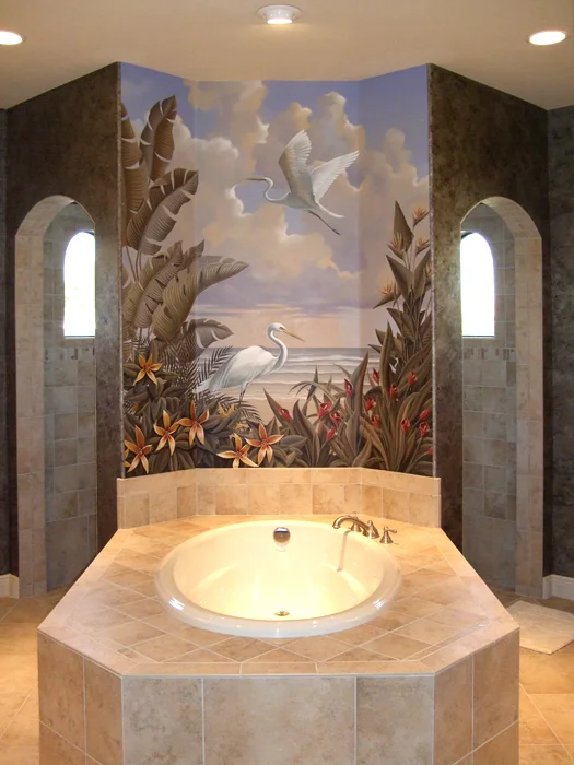 Tropical Painting - Artist Tim Parker - Naples FL