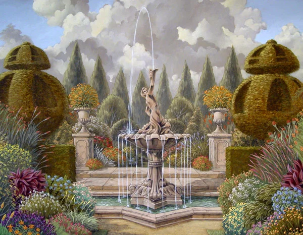 Mural Painting - Artist Tim Parker - Naples FL