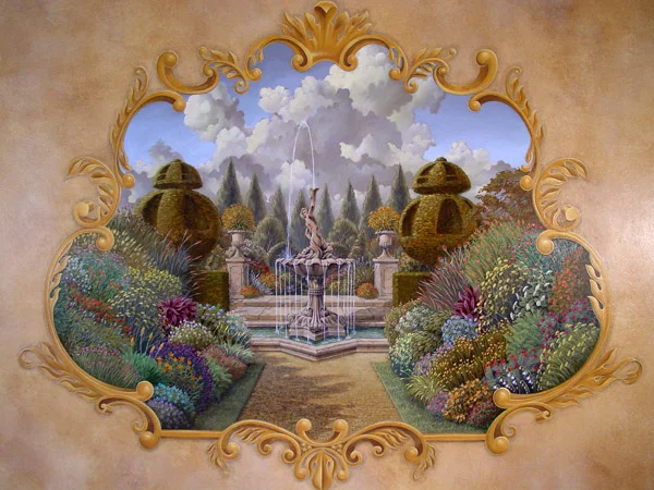 Mural Painting - Artist Tim Parker - Naples FL