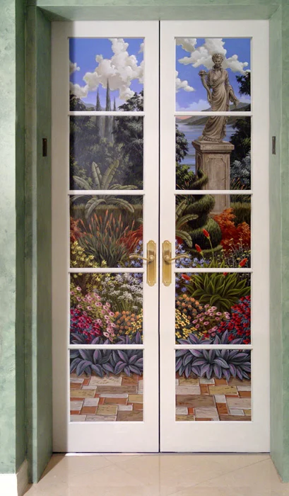 Tuscan Mural Painting - Artist Tim Parker - Naples FL