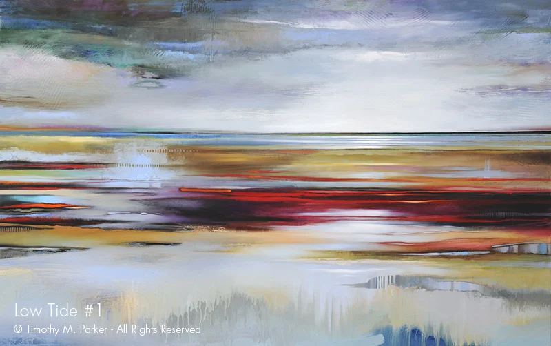 Abstract Contemporary Painting - Artist Tim Parker