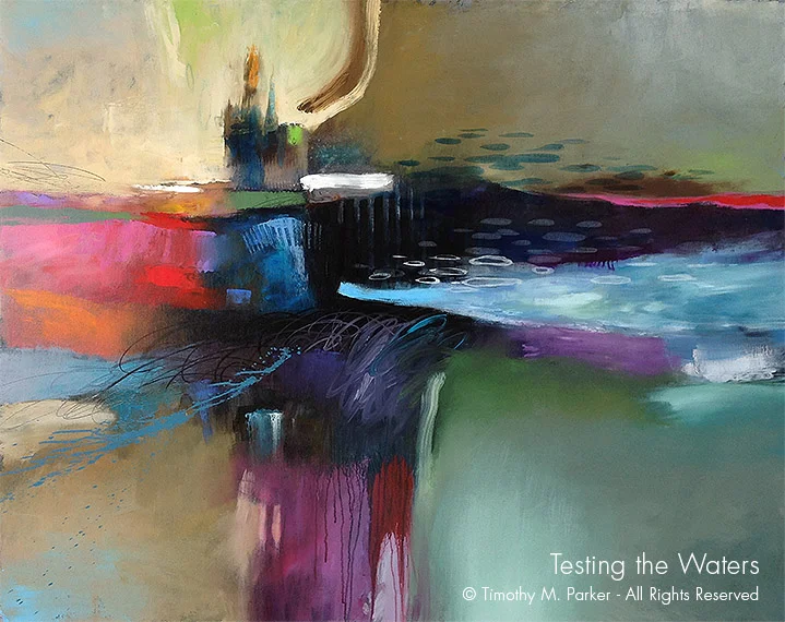 Abstract Contemporary Art - Artist Tim Parker Naples FL