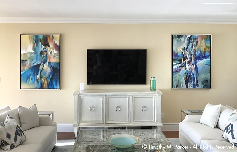 Original Painting and Embellished Print - Naples FL