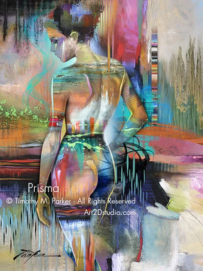 Prisma- Abstract Figurative Painting